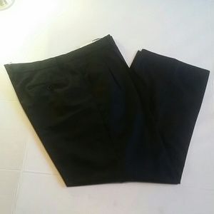 Eddie Domani men's black dress pants size 42R